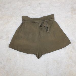 Forever 21 High Waisted Olive Shorts